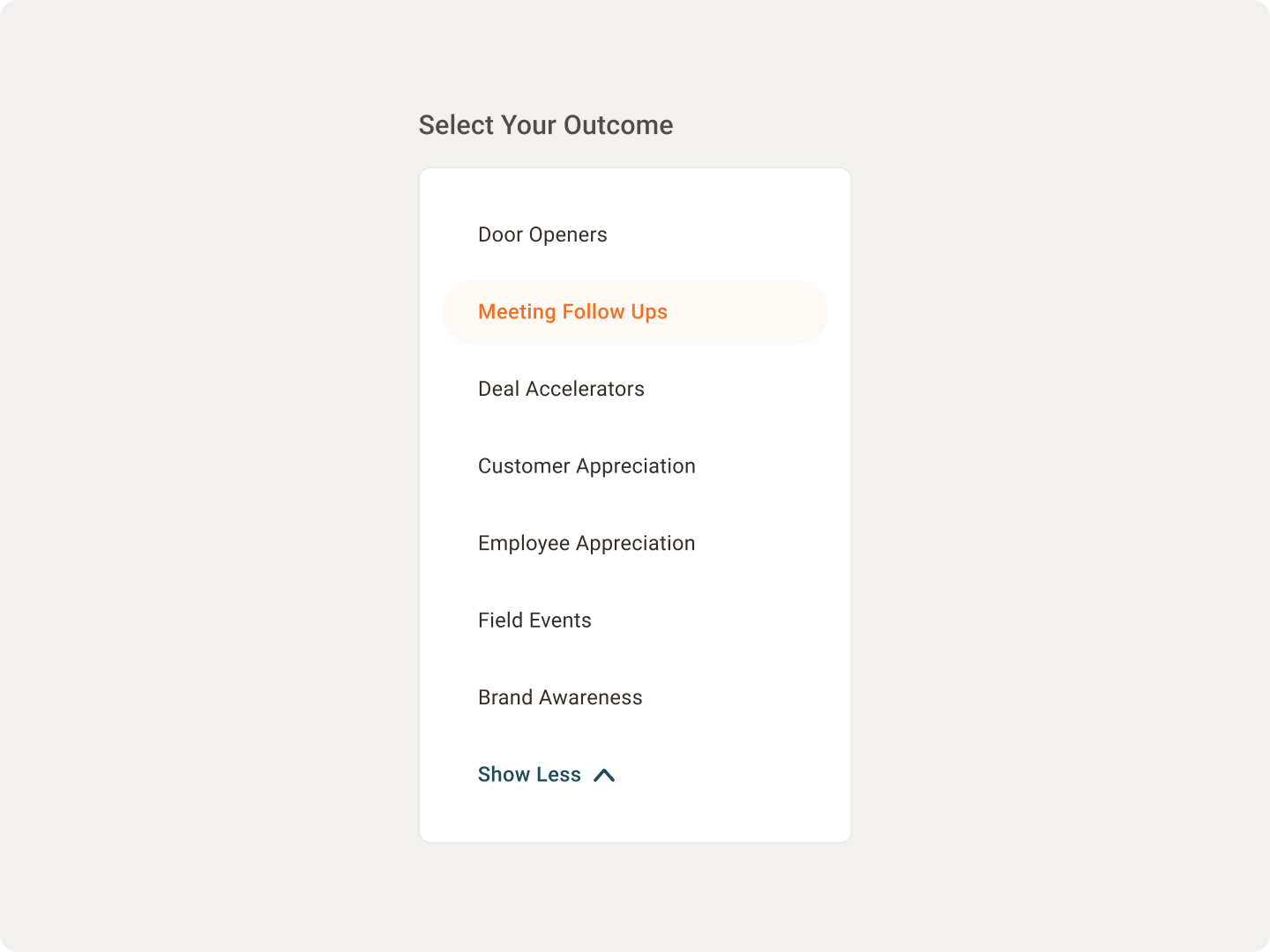 Variations for the category sidebar